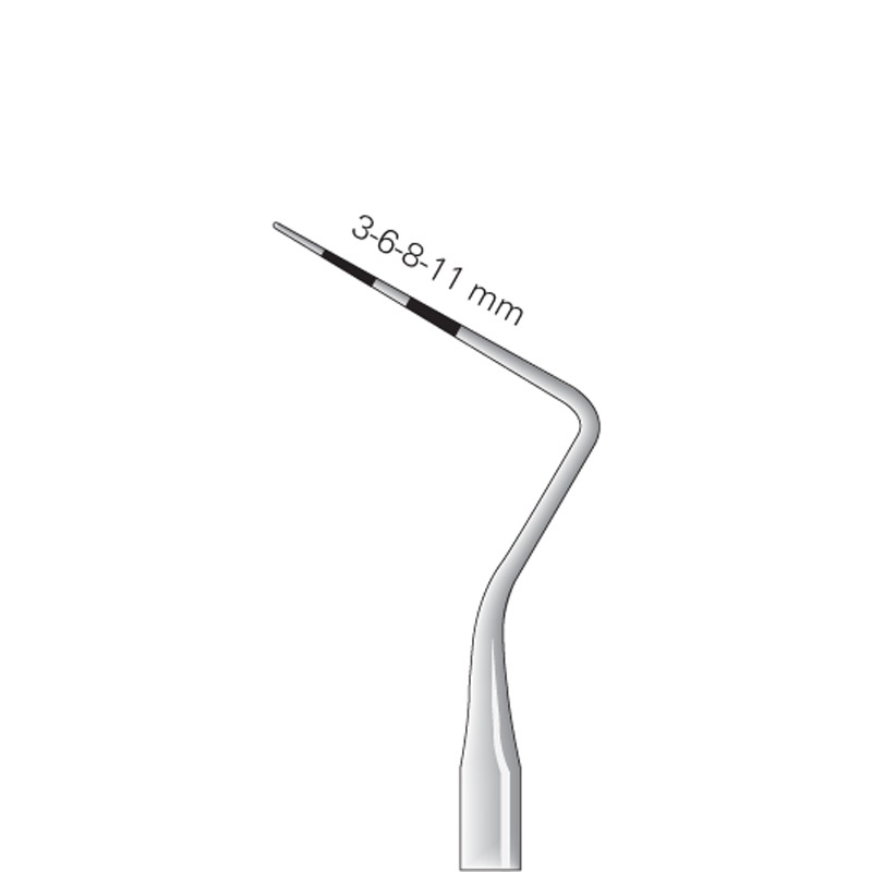 Periodontal Probe 11 Colour Coded LiteTouch