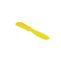 Plastic Dental Mixing Spatula Sword Type Yellow 1pc