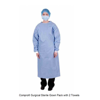 Compro ® Surgical Sterile Gown Packs with 2 Towels 20pcs/Carton