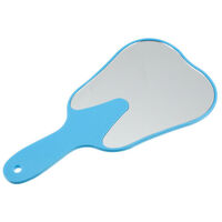 Dental Hand Paddle Mirror Tooth Shape