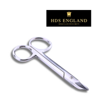 HDS England Crown Cutting Scissor Curved 11cm