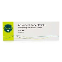 Ongard Accessory Sterile Paper Points Medium 200 pieces