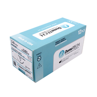 DemeLON Nylon Nonabsorbable Suture 4-0 Reverse Cutting 24mm 3/8 75cm Box of 12