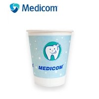 Medicom Paper Cup 7oz / 200ml -Healthy Teeth 10x100