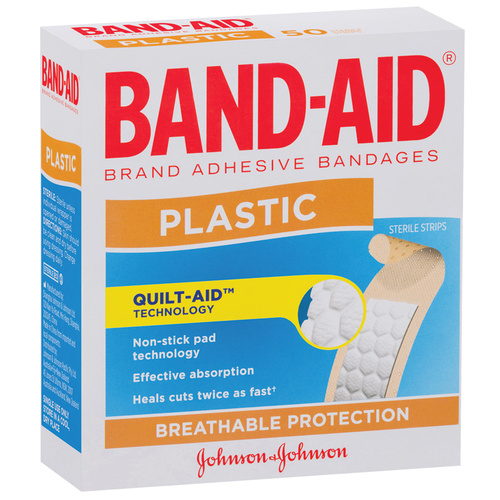 Bandaid Plastic Strips (100pk)