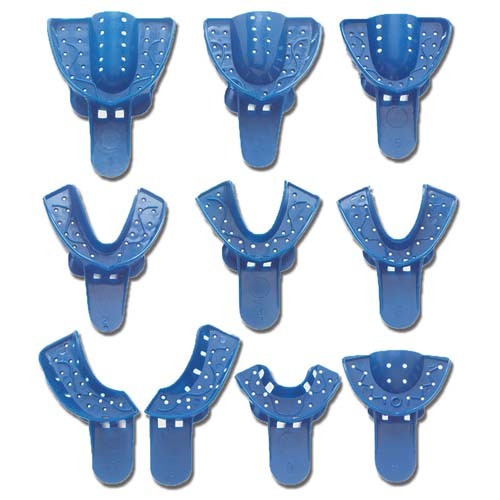 ABS Impression Tray #2 Large Lower - 12pcs
