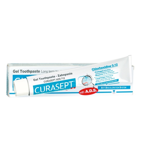 Curasept 0.05% Chlorhexidine w/Fluoride Toothpaste 75ml