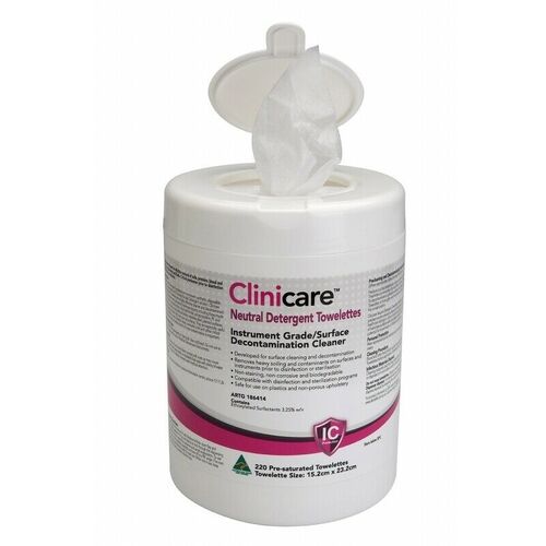 CliniCare Wipe Dentalife Neutral Detergent Canister