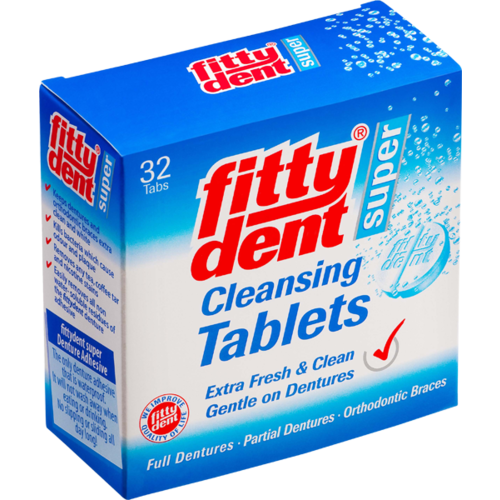 Denture Cleansing Tablets 32pcs