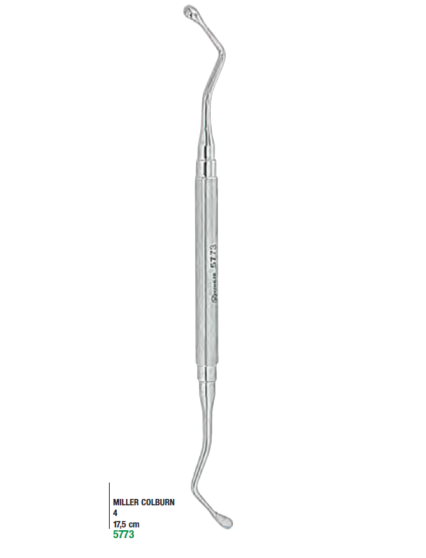 Miller Coburn Surgical Curette 4 17.5cm Kohler