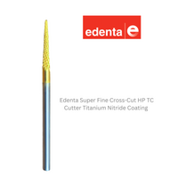 Edenta Super Fine Cross-Cut HP TC Cutter 31 CUT Titanium Nitride Coated 0131.023