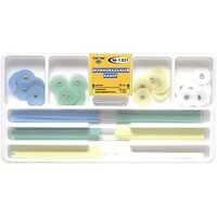 TOR Finishing Polishing Discs & Strips Kit (Assorted 48 discs 75 strips)