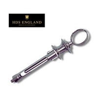 HDS England Self Aspirating Syringe, With Ring, No Bar Type 2.2ml End (Breech) Loading