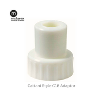 Cattani Type Suction Adaptor C16 For 15/16mm HVE Suction to 11mm