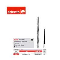 Edenta C169 106 023 TC HP Surgical Bur Lindeman Bone Cutter 023 Extra Long Tapered Fissure 1pc