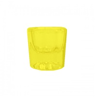 McLaren Dental Glass Yellow Dappen Dish 12 Pack