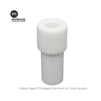McLaren Dental C15 Adaptor For 6mm to 11mm Suction 