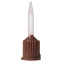 Disposable Mixing Tips Brown 1:1 Core Build Up - 48pcs