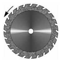 Diamond Disc Saw 22mm Unmounted - FINE