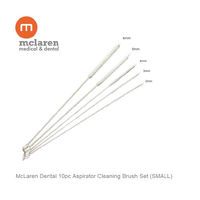 McLaren Dental Reusable Aspirator Cleaning Brush Set (SMALL) 5pcs