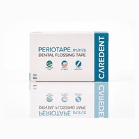 Caredent Periotape Minis Dental Flossing Tape Trial Pack 4m - 48pk