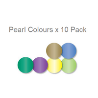 PEARL COLOURS 10 PACK 120mm x 4mm Round