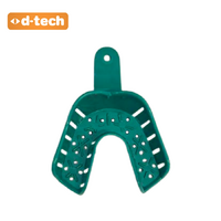 D Tech Green Impression Trays #6 Small Lower- 12pcs