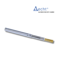 Becht Germany Stainless Steel Retractable Brass Bristle Bur Brush 