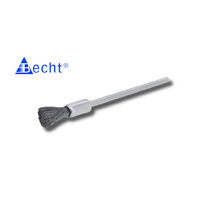 Becht HP Pencil Brush 7mm Flat Steel Wire 12pcs