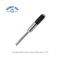 Grobet USA Arbor Band Mandrel 1/4" 
