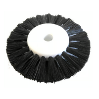 Lathe Brush 3 Row x 60mm Calico / Bristle 