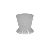 Acrylic Silicone Mixing Cup Extra Small Clear