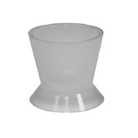 Acrylic Silicone Mixing Cup Small Clear