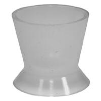 Acrylic Silicone Mixing Cup Extra Large Clear
