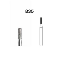 FG Flat End Cylinder Diamond Bur 835 010 C Pack of 5