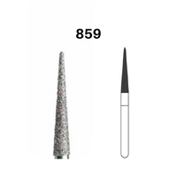 FG Needle Diamond Bur 859 016 Extra Fine Pack of 5