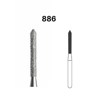 FG Pointed Cylinder Diamond Bur 886 016 M Pack of 5