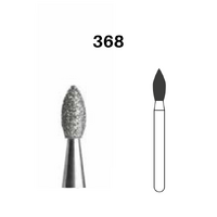FG Football Diamond Bur 368 016 C Pack of 5