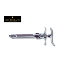 HDS England Aspirating T- handle Type End Loading Syringe 2.2ml