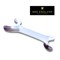 HDS England Stainless Steel Double-ended Cheek Retractor