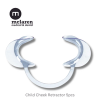 McLaren Dental Small (CHILD) Joined Disposable Double Cheek Retractor 5pcs