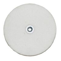 Grobet USA White Aluminium Oxide Knock Down Wheel 3' x 3/8 x 1/4