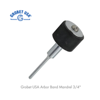 Grobet USA Arbor Band Mandrel 3/4"