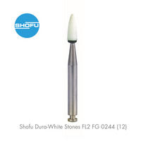 Shofu Dura-White Stones FL2 FG 0244 (12)