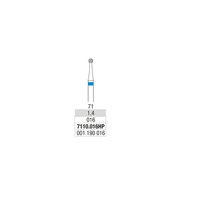 EDENTA CARBIDE CUTTER ROUND CROSS CUT BLUE 7110.014HP