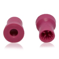 Latex Free Prophy Cups Snap-On Pink (Soft)
