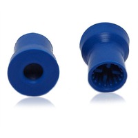 Latex Free Prophy Cups Snap-On Blue (Hard) 100pcs