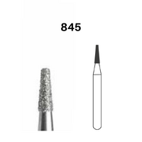 FG Flat End Taper Diamond Bur 845 M Pack of 5