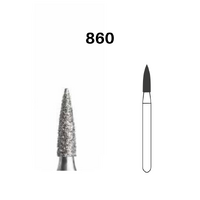 FG Flame Diamond Bur 860 M Pack of 5