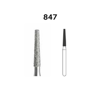 FG Flat End Taper Diamond Bur 847 M Pack of 5